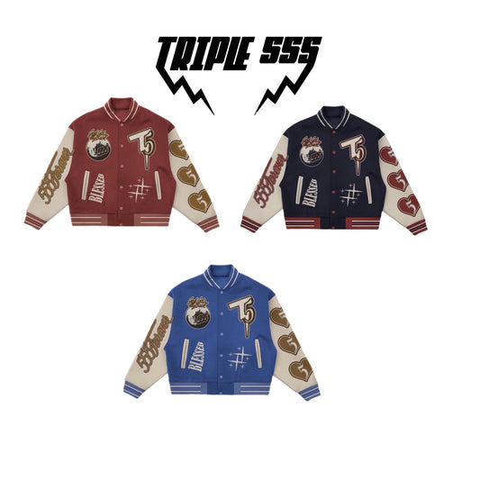 Triple 555 Varsity Jackets